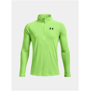 Tričko Under Armour UA Tech 2.0 1/2 Zip - zelená