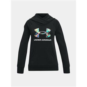 Mikina Under Armour Rival Logo Hoodie - černá