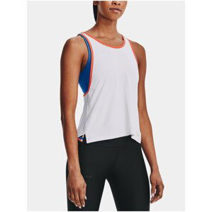 Tílko Under Armour 2 in 1 Knockout Tank - bílá