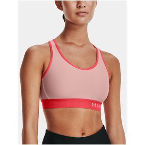 Podprsenka Under Armour Armour Mid Keyhole Bra - růžová