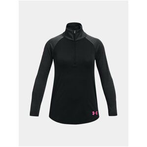 Tričko Under Armour Tech Graphic Half Zip - černá