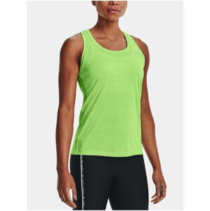 Zelené dámské tílko Under Armour Tech Tank - Twist