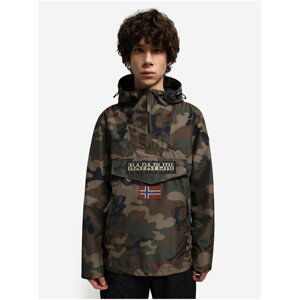 Tmavě zelený pánský army anorak NAPAPIJRI Rainforest