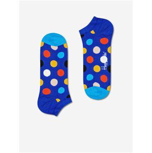 Modré puntíkované ponožky Happy Socks Big Dot