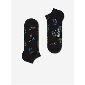 Černé vzorované ponožky Happy Socks Lemonade
