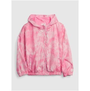 Růžová holčičí bunda lehká GAP