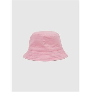 Růžový dětský klobouk GAP Brannan