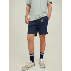 Tmavě modré chino kraťasy Jack & Jones Sky