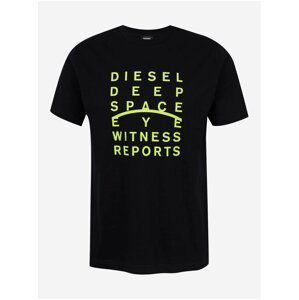 Černé pánské tričko Diesel Just