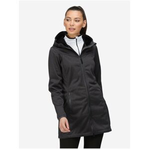 Tmavě šedý dámský lehký kabát s kapucí Regatta Alerie II