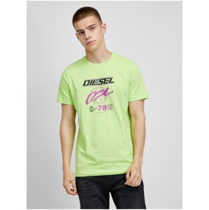 Světle zelené pánské tričko Diesel Diego