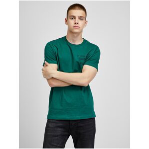 Zelené pánské tričko s potiskem Diesel Diegos
