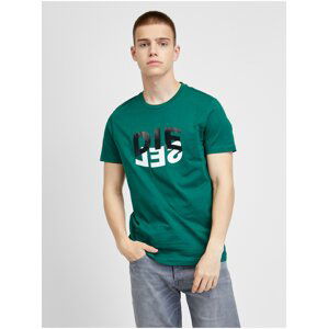 Zelené pánské tričko Diesel Diegos