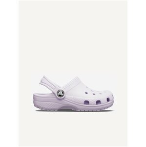 Světle fialové holčičí pantofle Crocs Classic