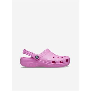 Růžové pantofle Crocs Classic