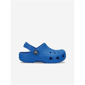 Modré dětské pantofle Crocs