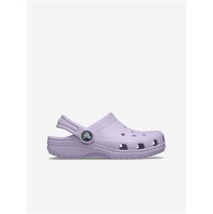 Světle fialové holčičí pantofle Crocs