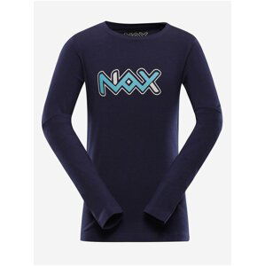 Dětské bavlněné triko nax NAX PRALANO modrá