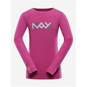 Dětské bavlněné triko nax NAX PRALANO růžová
