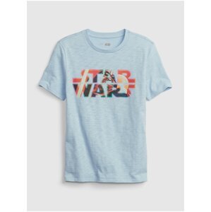 Modré klučičí tričko organic Star Wars