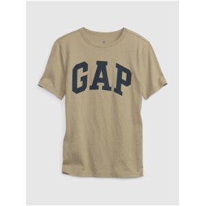Béžové klučičí tričko s logem GAP