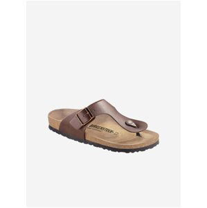 Hnědé pánské žabky Birkenstock Ramses