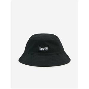 Černý klobouk Levi's® Bucket Hat