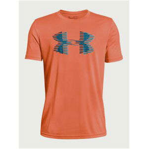 Tričko Under Armour Tech Big Logo Solid Tee - oranžová