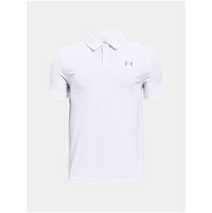 Tričko Under Armour UA Performance Polo - bílá