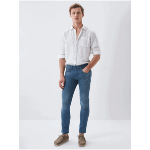 Modré pánské skinny fit džíny Salsa Jeans