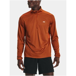 Tričko Under Armour UA Speed Stride 2.0 1/2 Zip - oranžová