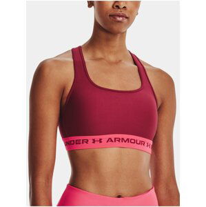 Podprsenka Under Armour UA Crossback Mid Bra - růžová