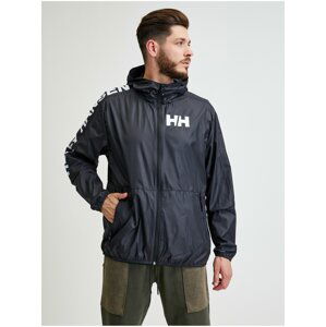 Černá pánská lehká bunda s kapucí HELLY HANSEN Active Wind