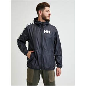 Černá pánská lehká bunda s kapucí HELLY HANSEN Active Wind