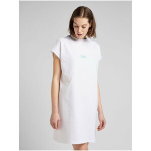 Bílé dámské krátké šaty Lee
