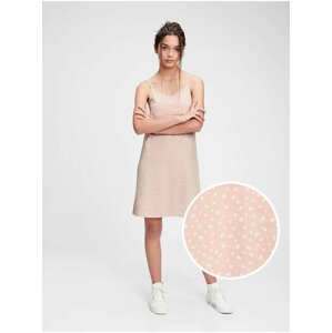 Béžové holčičí šaty GAP Teen šaty cami dress