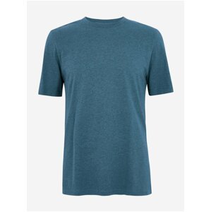 Tričko ke krku z čisté bavlny Marks & Spencer zelená