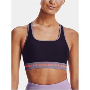 Podprsenka Under Armour UA Crossback Mid Bra Pkt - fialová