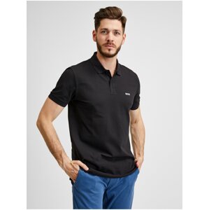 Černé pánské polo tričko HUGO BOSS