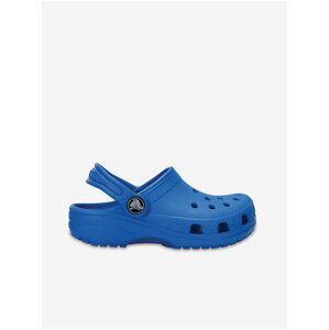 Modré dětské pantofle Crocs