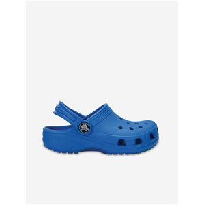 Modré dětské pantofle Crocs