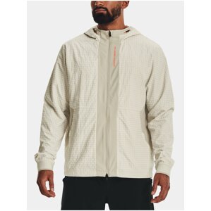 Bunda Under Armour UA RUSH LEGACY WINDBREAKER - hnědá