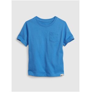 Modré klučičí tričko z organické bavlny GAP