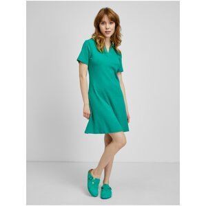 Zelené basic šaty ONLY Lea