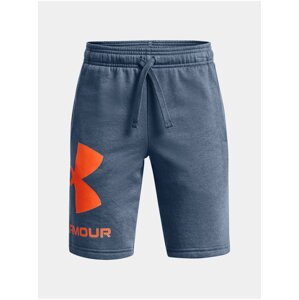 Kraťasy Under Armour UA RIVAL FLEECE LOGO SHORTS - modrá