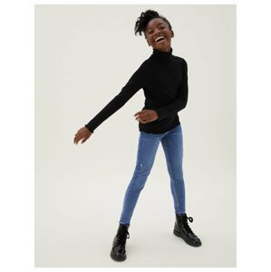 Mini přiléhavé roztrhané džíny Ivy (6-16 let) Marks & Spencer denim