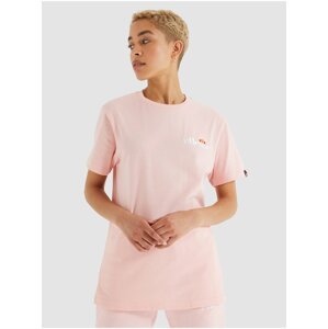 Světle růžové dámské oversize tričko Ellesse Kittin
