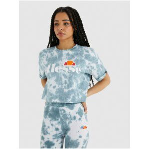 Světle šedý dámský batikovaný crop top Ellesse Alberta