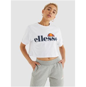 Bílý dámský crop top Ellesse Alberta