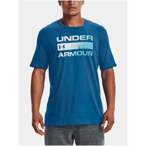 Tričko Under Armour UA TEAM ISSUE WORDMARK SS - modrá